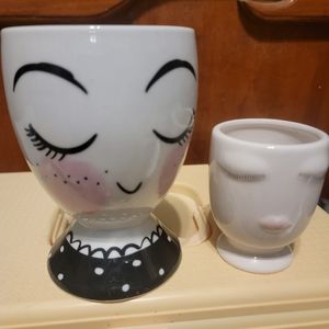 Cermaic face holders